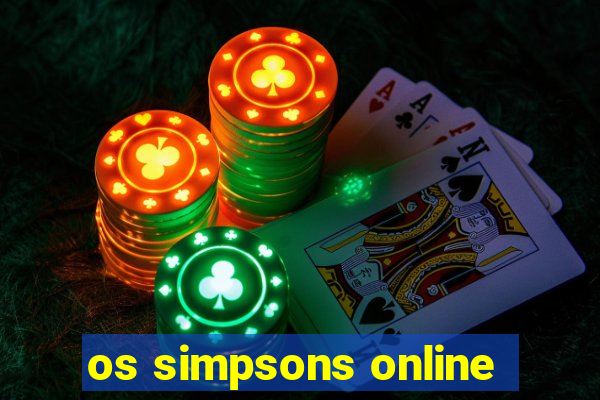 os simpsons online